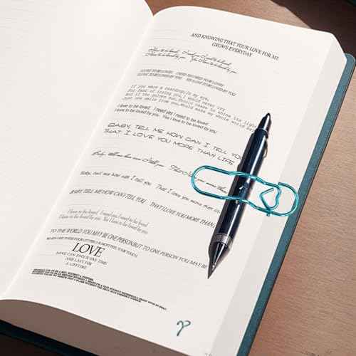 20 PCS Metal Pen Holder Clips for Notebook - Colorful Planner Pen Holder & Paper Clip Set - Multi-Purpose Pencil Clips for Journal Planner Office School Supplies (5 Colors)