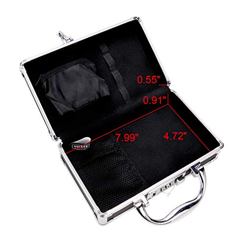 Vaultz 3-Pack Locking Medicine Case Briefcase Style with 3-Digit Combination