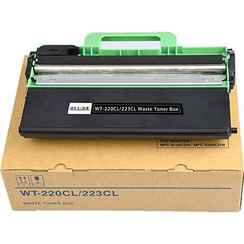 WT-220CL Waste Toner Box WT-223CL Waste Toner Box Works with Brother MCF-9340CDW HL-L3210CW L3230CDW MFC-9130CW HL-3140CW,HL-3170CDW,MFC-L3750cdw HL-3180CDW L3290CDW Printer
