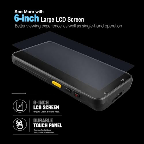 Vanquisher Android 16 Enterprise Handheld Mobile Computer H51S Barcode Scanner