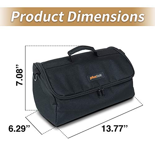 plustek Document Scanner Carrying Case Bag ? Dust-Proof, Anti-Static, Dust Cover & Protector Scanner, Fujitsu ScanSnap and Brother Document Scanner use