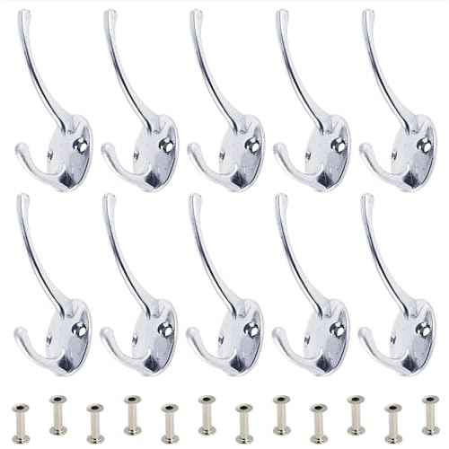 Childcare Locker Hooks - Coat Locker Hooks 10 Pack - Preschool Locker Hooks - Daycare Cubby Hooks - Childcare Locker Hooks - Coat Locker Hooks 10 Pack - Preschool Locker Hooks - Daycare Cubby Hooks