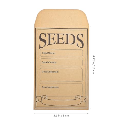 Mini Kraft Paper Envelopes 200-Pack Self-Adhesive Small Mailing Packets