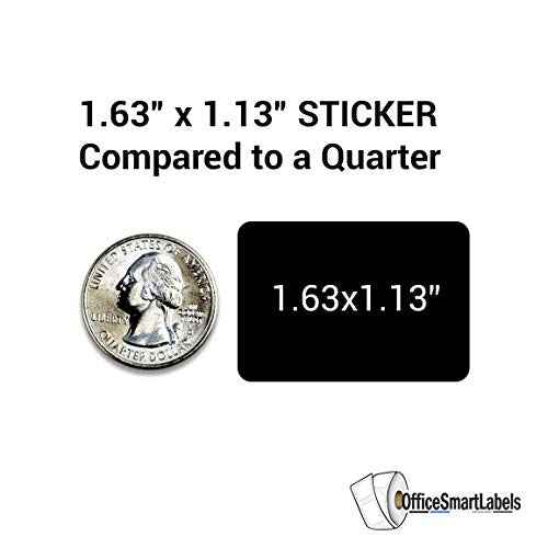 Reduced for Quick Sale Now for Retail Clearance Price Tag Stickers - 1.65 x 1.15 Inch Custom Writable Label Pricing Stickers - Pressure Sensitive Adhesive, Semi-Gloss Coated - 300 Labels/Roll