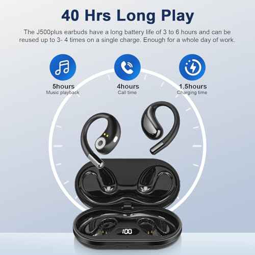 AI Translation Earbuds Real Time, Translator Earbuds 164 Languages & Accents, Audifonos Traductores Ingl?s Espa?ol,Translation Device for Travel Business Learning Compatible with iOS and Android
