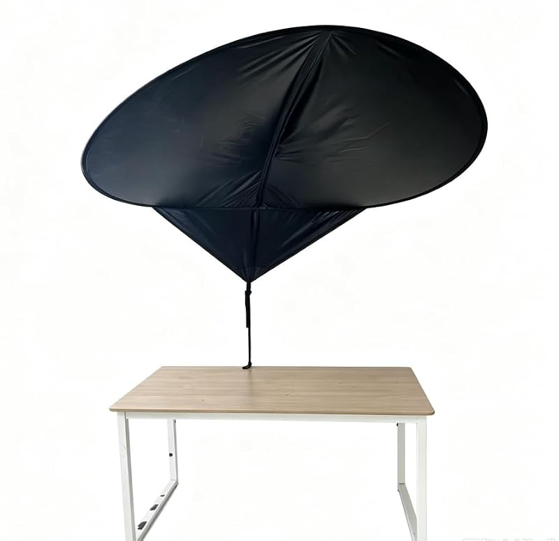 Comastbo 65-Inch Office Cubicle Desk Shade Fire Retardant Light Blocker Black