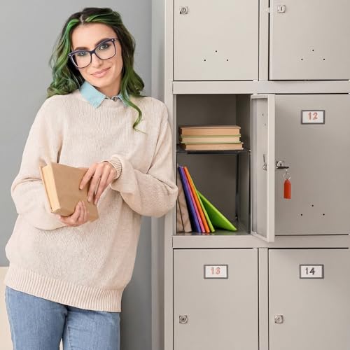 Colarr Adjustable Locker Shelf - Black, 10.6-15 in Width for School, Gym & Home