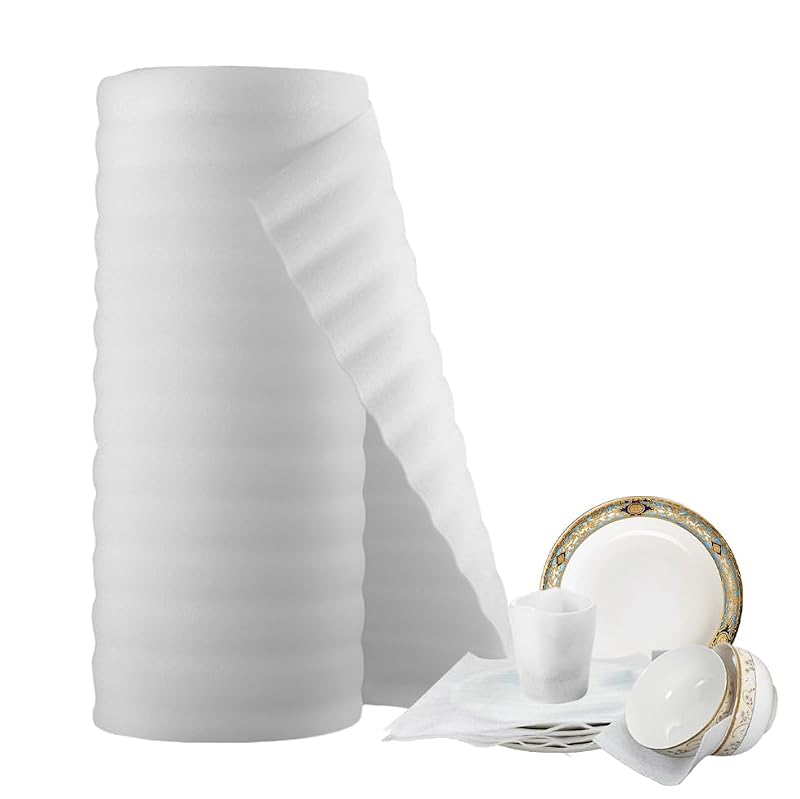Foam Wrap Roll 11.5" x 394"(33FT) Packing Providing Cushion and