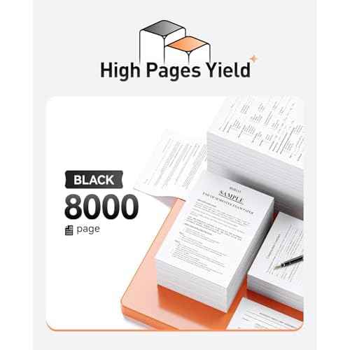 TN750 Toner Cartridge Black 2-Pack Replacement for Brother TN-750 TN720 TN-720 Toner Compatible with Brother HL-5450DN HL-5470DW HL-6180DW MFC-8710DW MFC-8910DW MFC-8950DW DCP-8150DN Laser Printer Ink