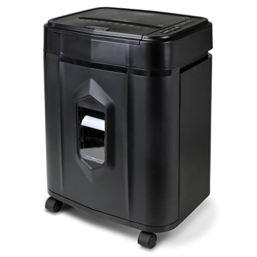 Aurora AU120MA 120-Sheet Auto Feed Micro-Cut Paper Shredder, Security Level P-4, 30-Minute Continuous Runtime