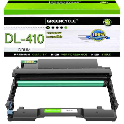 greencycle DL-410 Compatible Drum Unit Replacement for Pantum DL-410 Imaging Drum DL410 use for M7102DW P3012DW M6800FDW M7100DW M7200FDW M6802FDW M7102DN M7202FDW Printer (1-Pack)