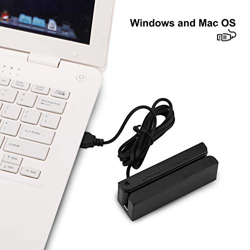 USB Magnetic Credit Card Reader 3 Tracks MSR605 MSR606 for POS System