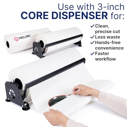 18" x 1440' Large Newsprint Paper Roll, 26 lbs Thick