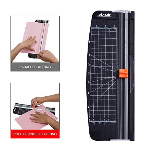 12-Inch Auto-Retractable Paper Cutter for A4 Crafts & Office Use