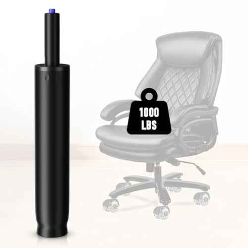 Sytopia Office Chair Cylinder Replacement, Heavy Duty Pneumatic Gas Lift, Universal Fit for Desk and Gaming Chairs, 11.5 to 17.5 Inch Adjustment