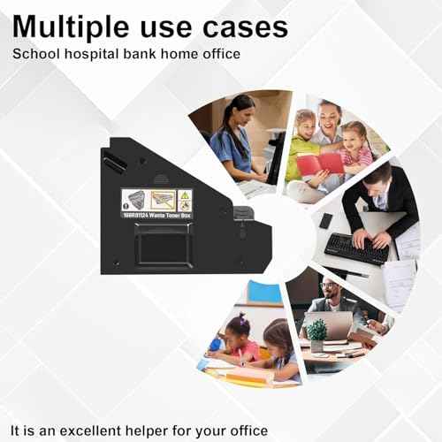 C400/C405 Waste Toner Cartridge 1 Pack: 108R01124 Waste Cartridge Replacement for Xerox VersaLink C400 C405 Phaser 6600 WorkCentre 6605 6605N 6605DN 6655 Printer