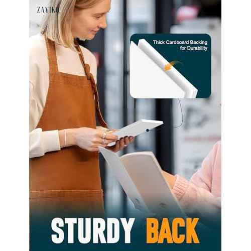 Note Pads 4x6, 6 Pack Mini Blank Notepad 4x6, Small Notepads 4x6 Paper Pads, Scratch Pads 4x6 Small Pads of Paper, Memo Pads 4x6, White Server Note Pad Paper, Small Pocket Notebook 4x6, 50 Sheets/Pad