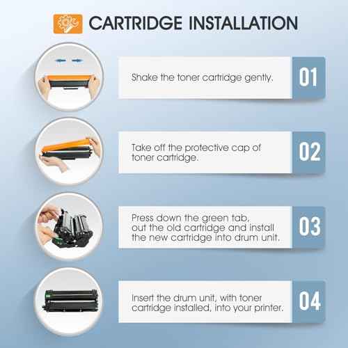 TN227 TN-227BK/C/M/Y High Yield Toner Cartridge 4 Pack: Compatible Replacement for Brother TN 227 TN-227 TN-223BK/C/M/Y TN223 for HL-L3270CDW MFC-L3770CDW HL-L3290CDW MFC-L3750CDW HL-L3210CW Printer