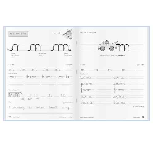 Learning Without Tears Cursive Success Student Workbook, Age 9+, 4th Grade+, Handwriting Practice, Writing Book, School & Home, Language Arts, Tutoring, Sensory