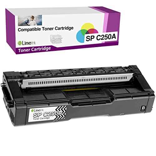 Limeink Compatible Toner Cartridge Replacement for Ricoh SP C250 C260 C261 High Capacity for RICOH Aficio SP C250DN C250SF C261SFN C261SFNw C261DNw Laser Printers (1 Black)