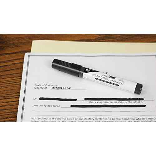 ExcelMark Security Redaction Marker (12 pack)