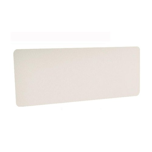 Privacy Panel, Under Desk Modesty Panel for Sit Stand Workstations, Home Office Desk Skirt, 15.7in Height, Dual-Use Mounted Design