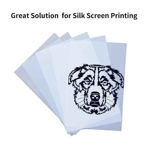 DURICO Translucent Pet 5.3mil (135micron) Inkjet Film in Sheets for Screen Printing (13X19 IN)