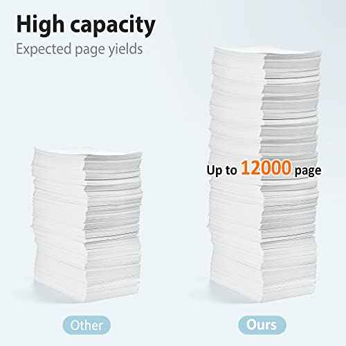 TN760/TN730 tn760 tn730 Compatible Toner Cartridge Replacement for Brother (Black,4 Pack)for use with MFC-L2710DW MFC-L2750DW HL-L2350DW HL-L2370DW HL-L2395DW HL-L2390DW DCP-L2550DW Printers