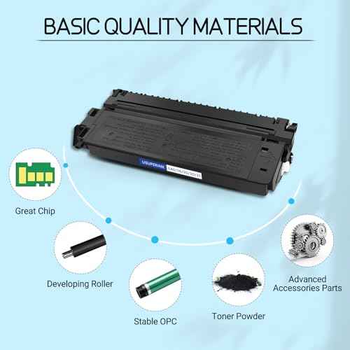 1PK Compatible for Canon E40 E30 E31 E16 E20 1491A002AA Black Toner Cartridge for PC140 PC170 PC310 PC325 PC940 PC980 Copy Machines (4,000 Pages)