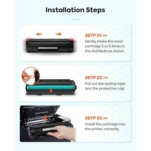 TESEN Compatible 137 Toner Cartridge Black Replacement for Canon 137 CRG137 CRG-137 for Canon imageCLASS MF212w MF216N MF227DW MF229DW MF232w MF236N MF244dw LBP151dw D570 MF210 MF220 MF230 Ink 4-Pack