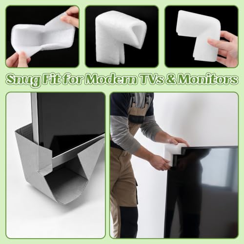 16 Pcs Foam Corner Protectors, Reusable Shipping Guards