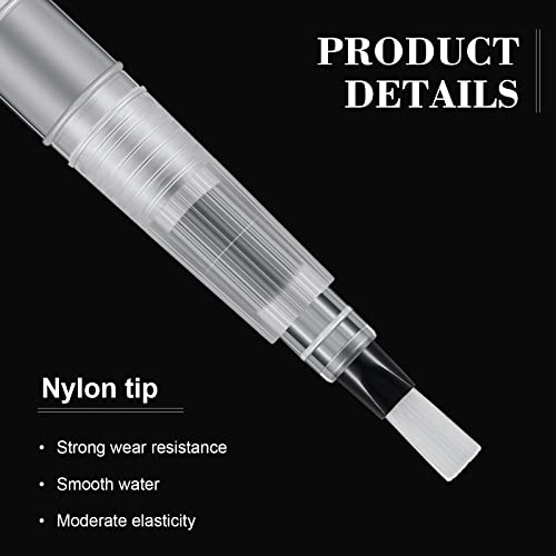 4 Pack Envelope Moistener Sealer with Nylon Brush for Mailing & Office Use