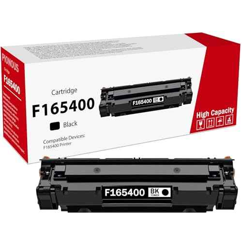 F165400 Black Toner Cartridge (1-Pack) - PINOS Compatible F165400 Cartridge Replacement for Canon F165400 Black Toner Cartridge Work with F165400 Printer