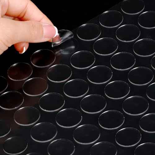 350 Pcs (0.79 Inch Diameter) 20mm Double Sided Adhesive Glue Round Dots Stickers Removable Clear Sticky Tack Putty Waterproof for Balloon, Crafts, Art Decoration