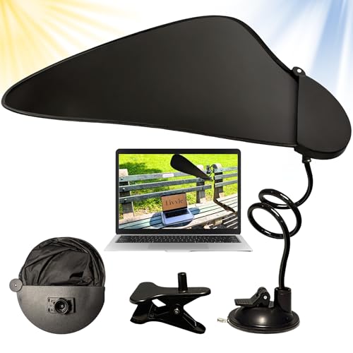 Cubicle Shade ? Adjustable Desk Shade for Cubicle to Block Light & Reduce Glare ? Portable Cubicle Light Shield and Office Shade to Block Overhead Light ? Ideal Laptop Shade for Working Outside