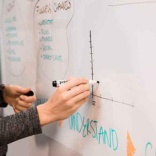 Dry Erase Whiteboard Wall Decal Sticker ? 48 x 36 Inch Large Self-Adhesive, Removable, Residue Free Contact Paper for Kids, Home, and Office ? Marker & Eraser Included