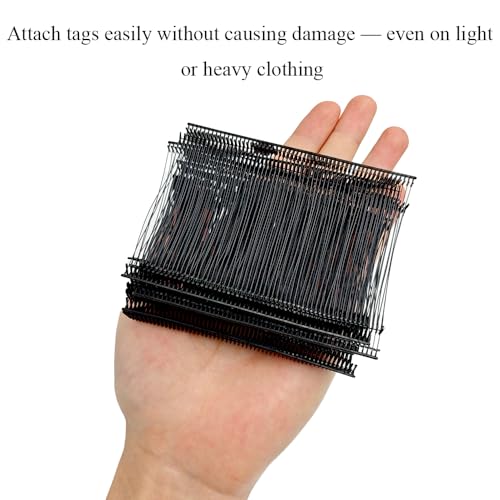 2.56 Inch 65mm 1000P Tagging Gun Fasteners for Clothing - Black, Ckyleole