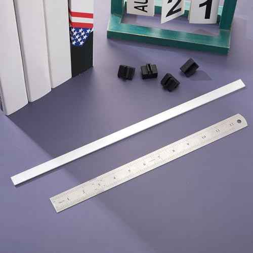 Epakh 8 Pieces Metal Hanging Divider Rail Clip File 4 Pieces File Cabinet Rails for Hanging Folder Frame for Storage
