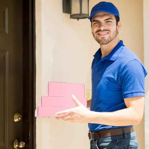 7x5x2 Pink Shipping Boxes Small, 45 Pack Corrugated Cardboard Mailer Boxes for Packaging Small Business Mailing Gift
