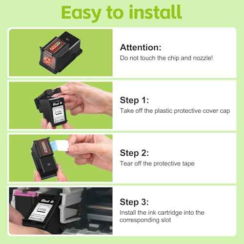 GREENCYCLE 2 Pack 210XL CL211XL Black and Color Combo Pack PG-210XL CL-211XL PG210XL CL211XL Remanufactured Ink Cartridge Replacement for Canon PIXMA MP490 MP480 MP495 MP499 (1 Black, 1 Tri-Color)