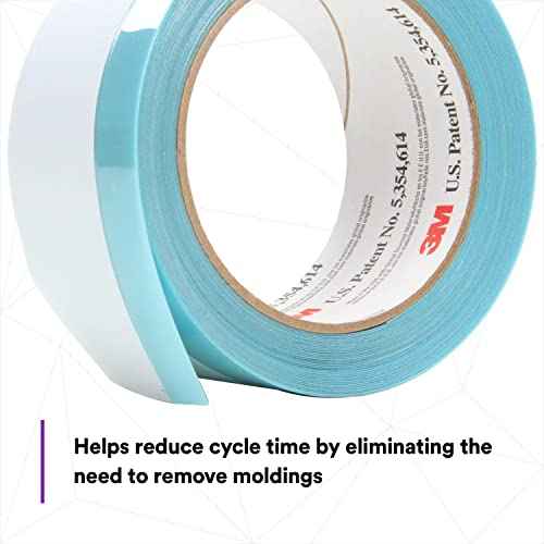 3M Perforated Trim Masking Tape 06348, Molding Paint Protection, Trim Lifting Tape, Hand Tearing, 15 mm Hard Band, 50.8 mm x 10 m