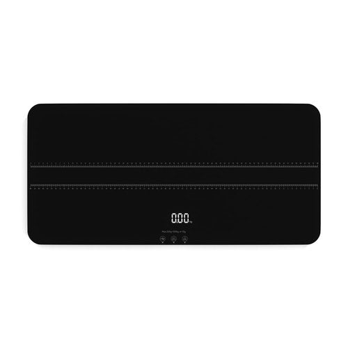 SIKE Medium-Small Veterinary Scale, Dog Scale (±10g) Accuracy, Max 220lbs, Digital Pet Scales and USB Recharging Cord Included, 27 x 13 inch Tempered Glass Platform with Anti Slip Sticker