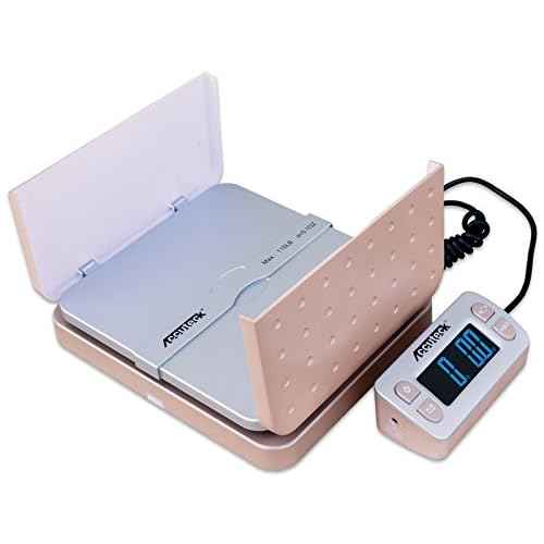 Accuteck ShipPro W-8580 110lbs x 0.1 oz Gold Digital Shipping Postal Scale, Limited Edition