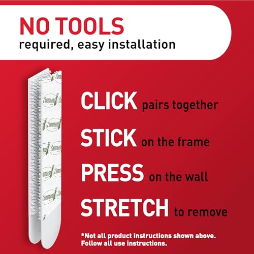 Command Picture Hanging Strips Variety Pack, 28 Pairs (56 Strips) White - 10 lb & 15 lb