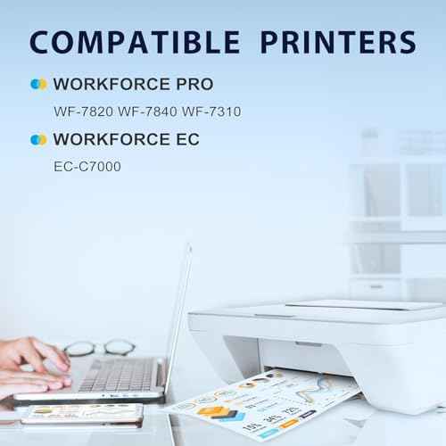 myCartridge Remanufactured for Epson 812XL Ink Cartridges Combo Pack Replacement for 812 Ink Cartridges 812XL T812XL Compaitble with Workforce Pro WF-7840 WF-7820 WF-7310 EC-C7000 Printer£¨4 Pack£©