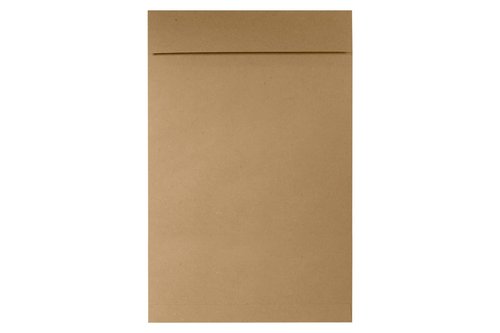 LUXPaper Open End TerraBoard Mailers | Zip Stick | 10 1/2" x 16" | Brown | 10pt. Paper Board | 50 Qty