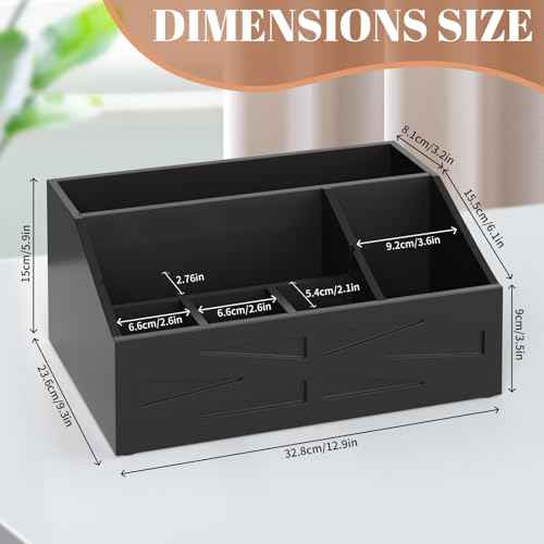 Large Mail Organizer Countertop,Farmhouse Desk and Kitchen Countertop Storage, Letter Sorter, Desk Mail and Bill Organizer, Desktop File and Paper Holder