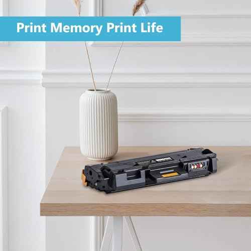 B205/B210/B215 Black High Capacity Toner Cartridge (1-Pack) - 106R04347 Black Toner Cartridge (3,500 Pages) Replacement for Xerox B215 B205 B210 Printer