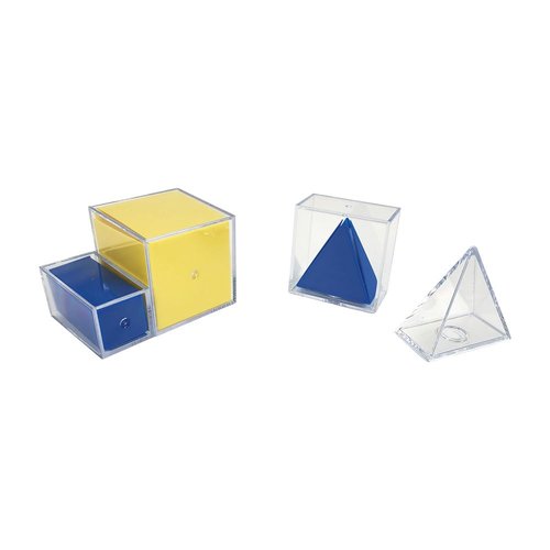EAI Education GeoModel® Folding Geometric Shapes: 11 Solids and 11 Nets
