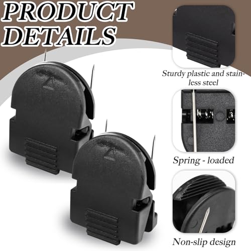 30 Pack Cubicle Clips for Fabric Walls - Office & Workspace Organization